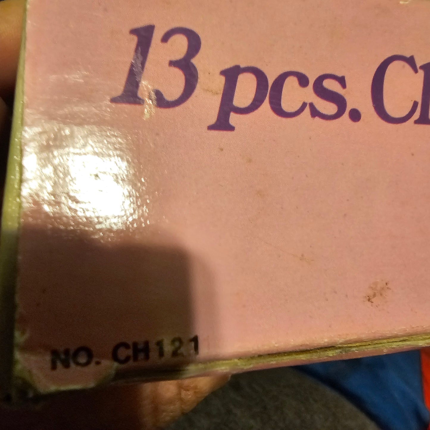 Vintage 13 Piece China Children’s Tea Set in Original Box – Floral Miniature Toy Tea Set