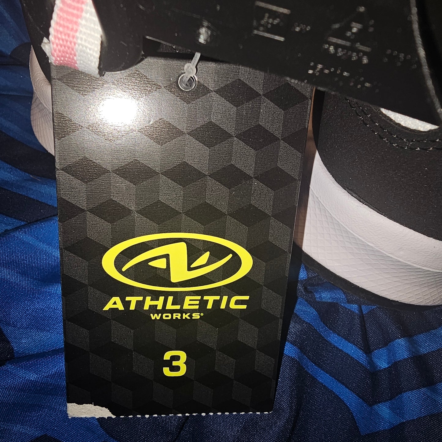 Athletic Works big girl Mesh Jogger Sneakers size 3