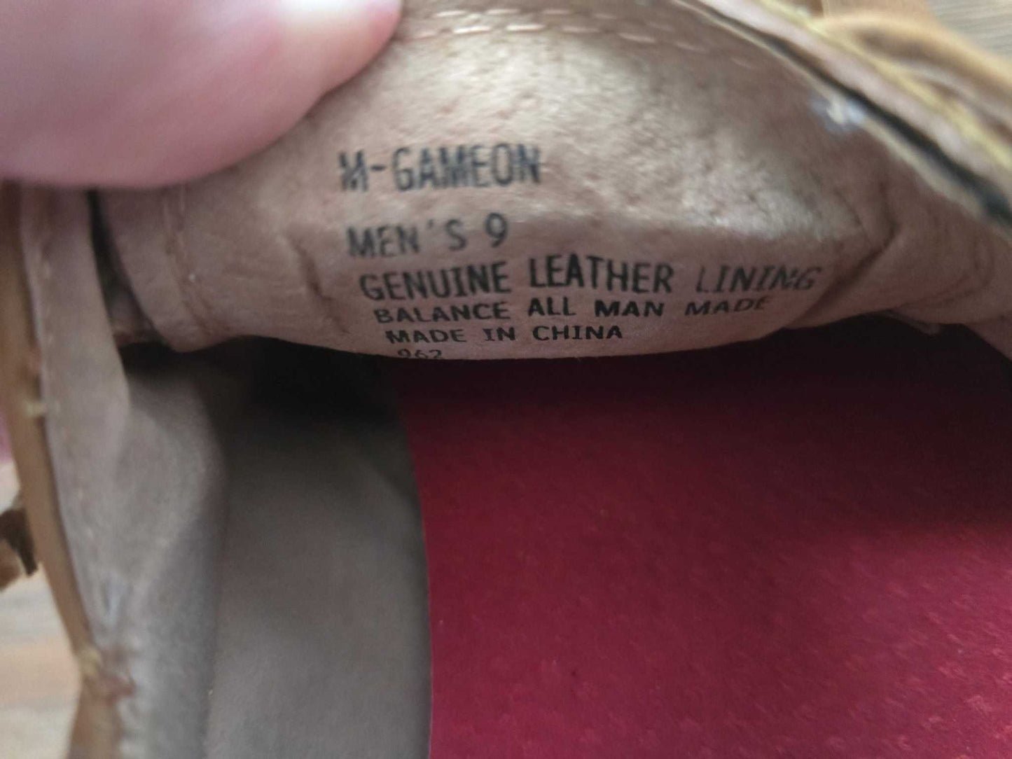 Men’s Boat Shoes – Brown – Size 9 (123GSU-0029)