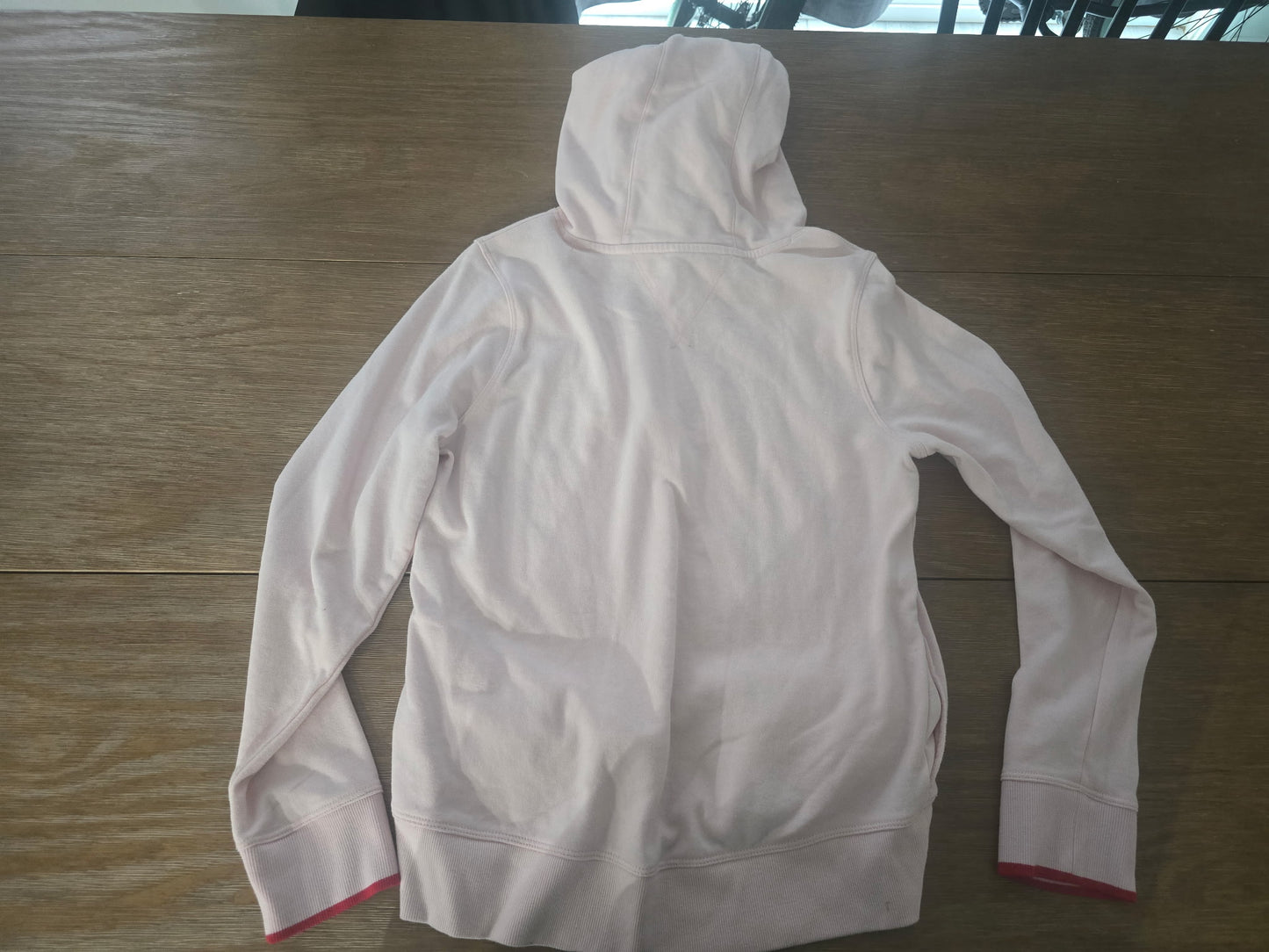 Tommy Hilfiger Sport Women’s Hoodie M Pink Heart TOMMY Graphic Pullover