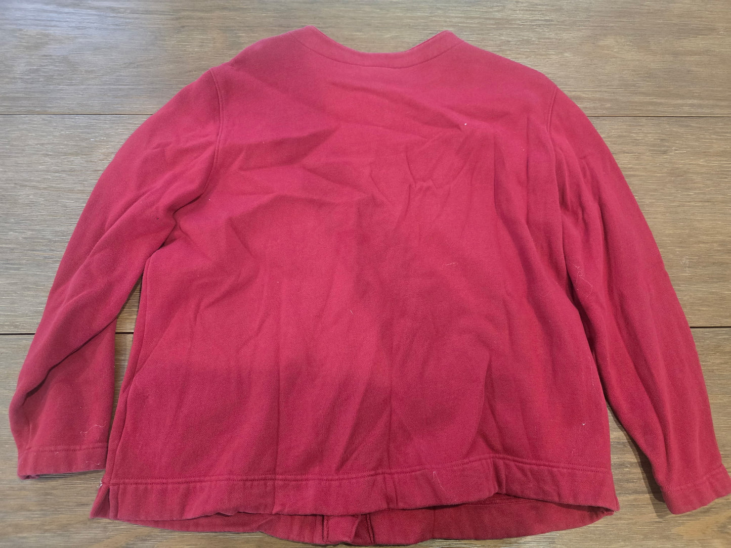 Classic Elements Women’s Red Button Front Cardigan Sweater XL