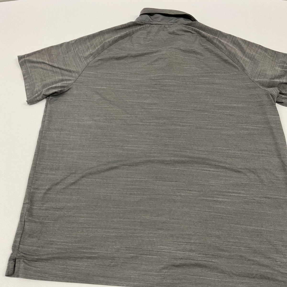 Hurley Men's Performance Polo Shirt (XL, Heather Gray)