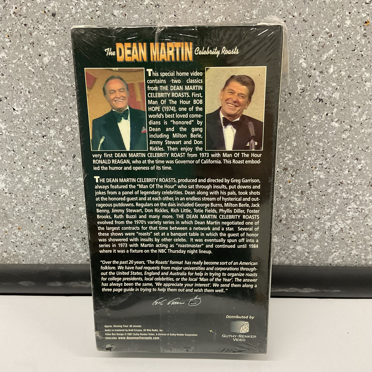 Greg Garrison Presents The Dean Martin Celebrity Roasts: Men Of The Hour - Bob Hope & Ronald Reagan