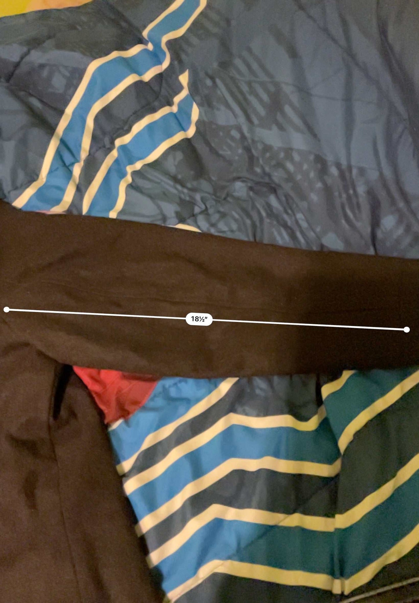 Calvin Klein Black Wool Blend Mens Double Zip Coat Size XL