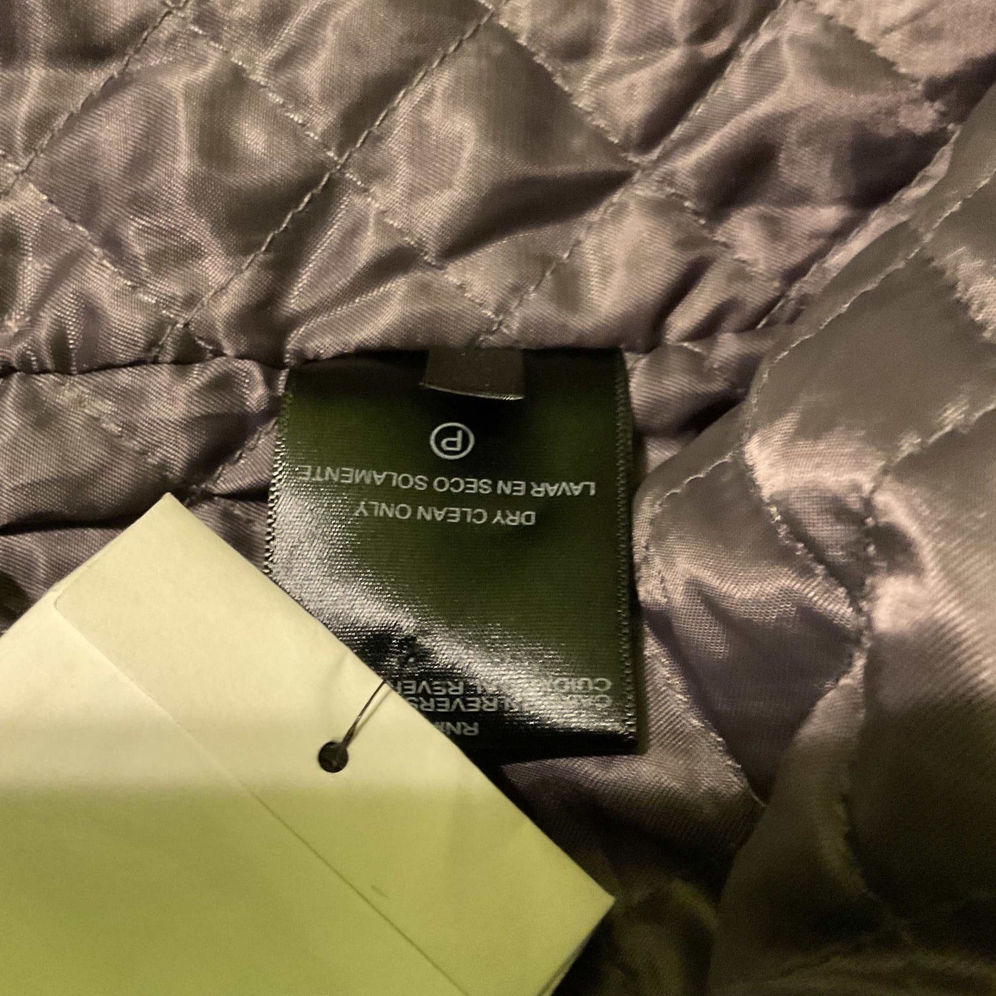 Calvin Klein Black Wool Blend Mens Double Zip Coat Size XL