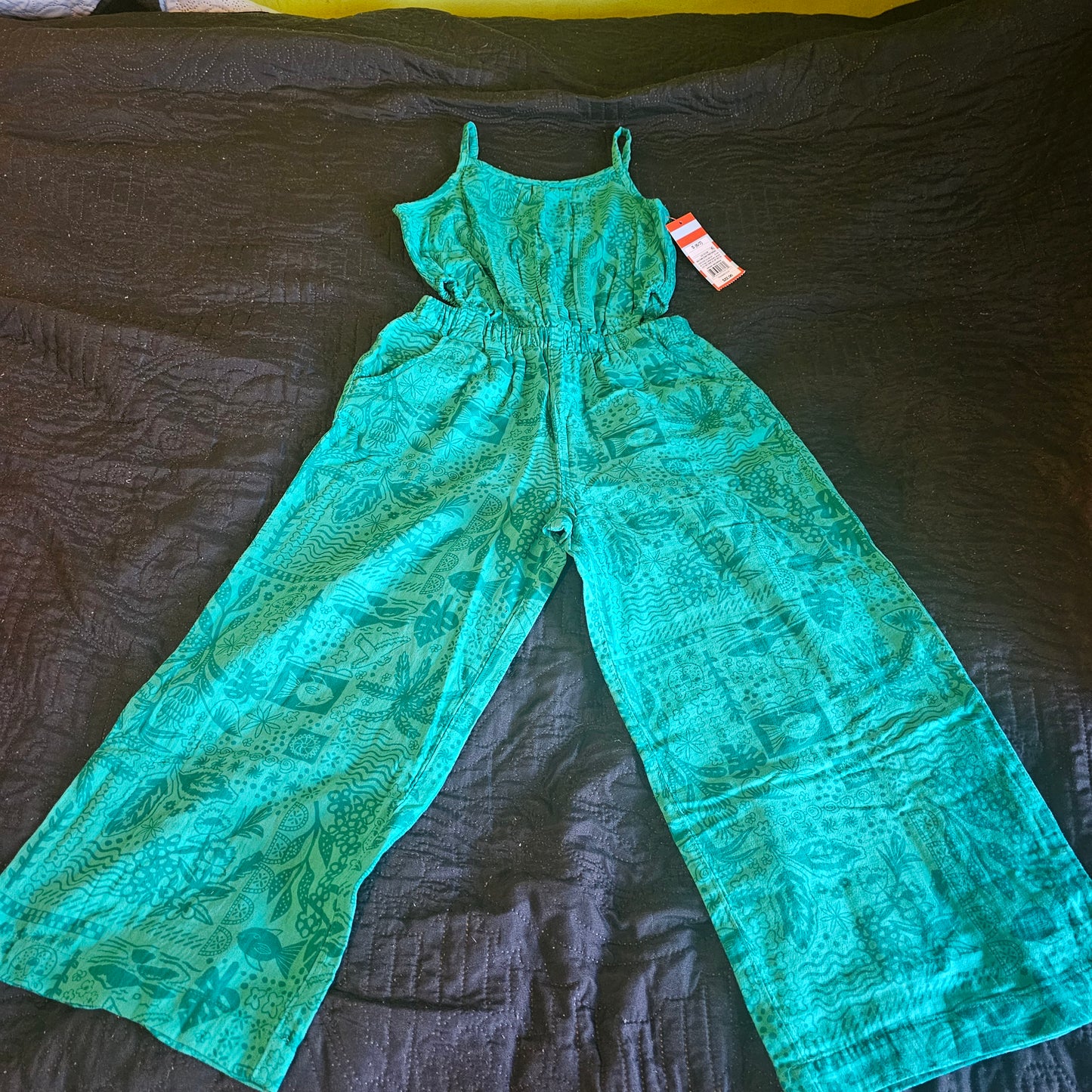 cat and jack sea foam scarf print/6093K2