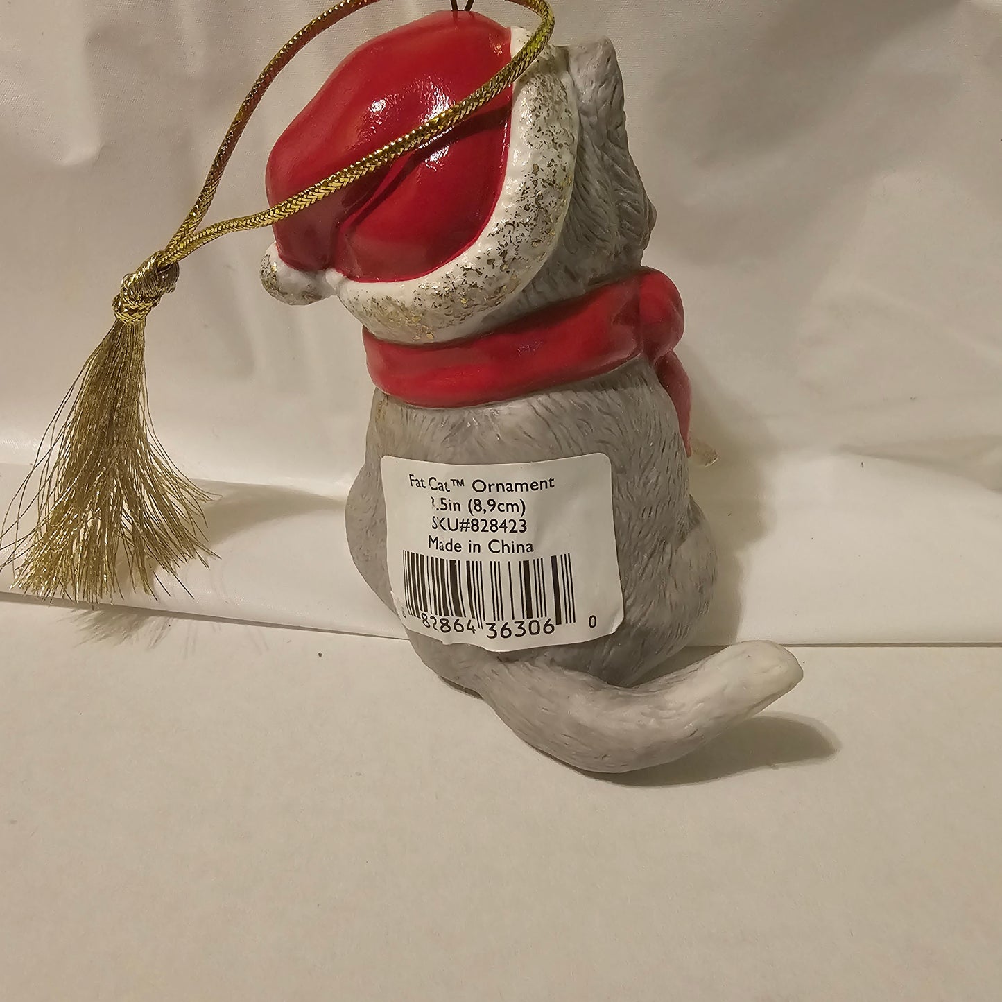 Fat Cat™ Christmas Ornament – 5.1 in (8.9 cm)