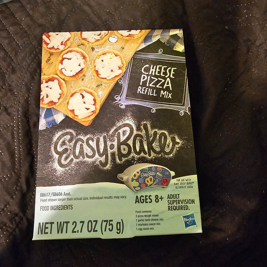Easy-Bake Cheese Pizza Refill Mix 2.7 oz | Ages 8+ | New in Box