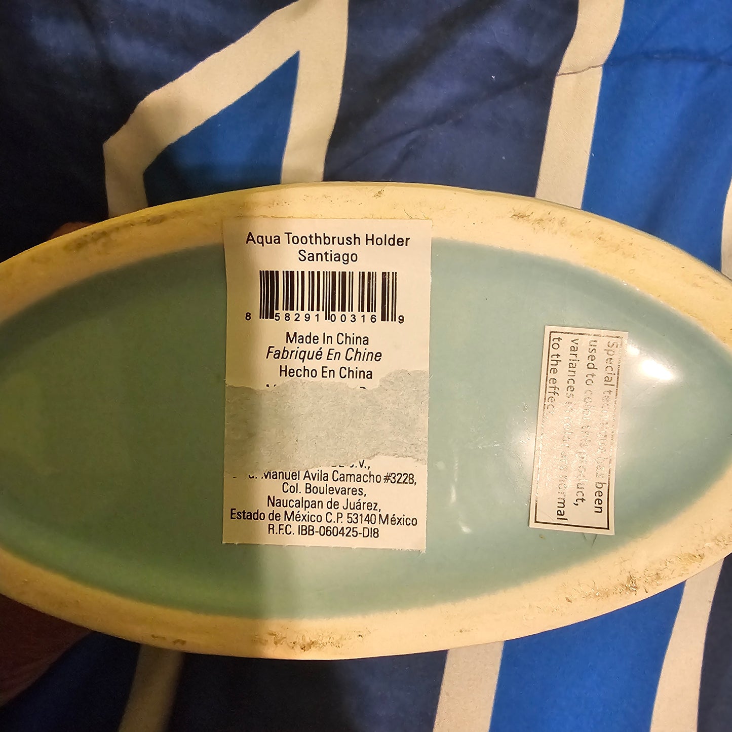 Aqua Toothbrush Holder – Santiago