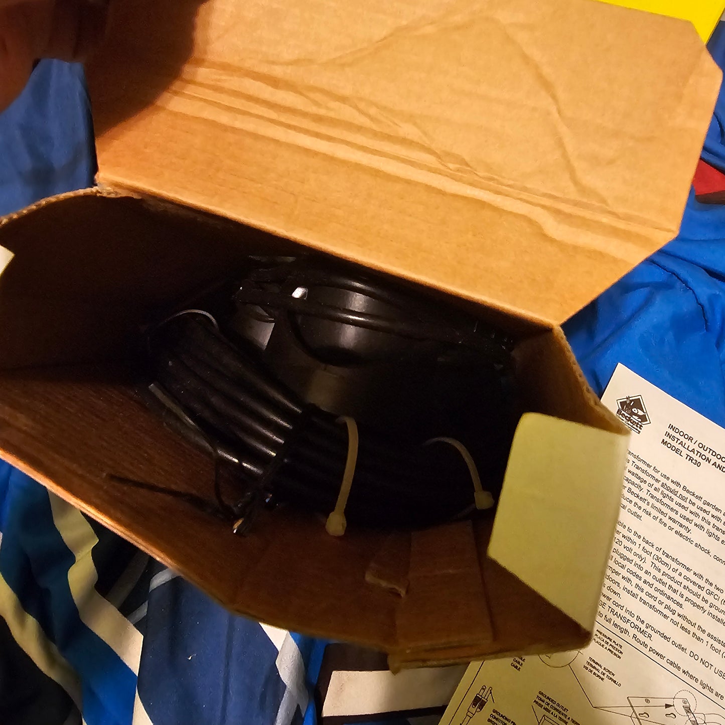 Beckett Garden Accent Lights with 3-Light Set