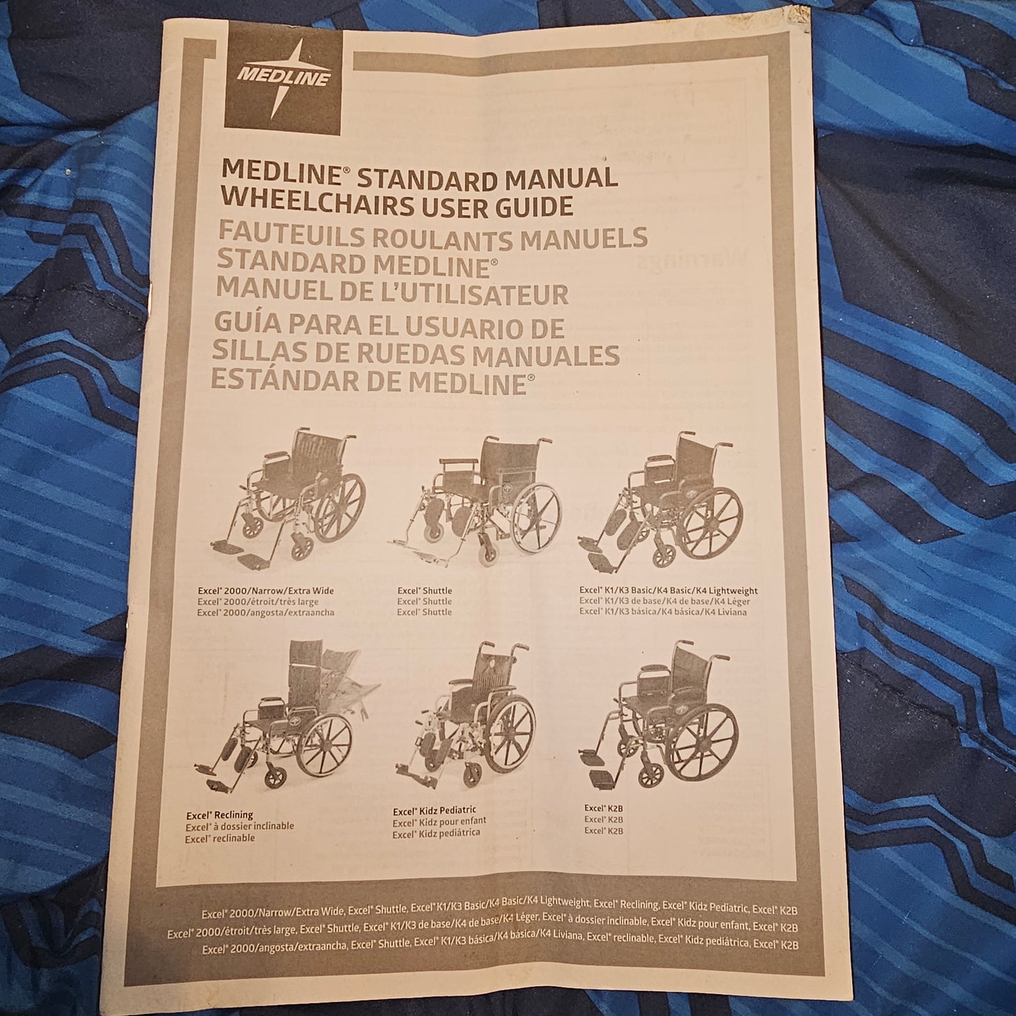 Medline Wheelchair User Manual