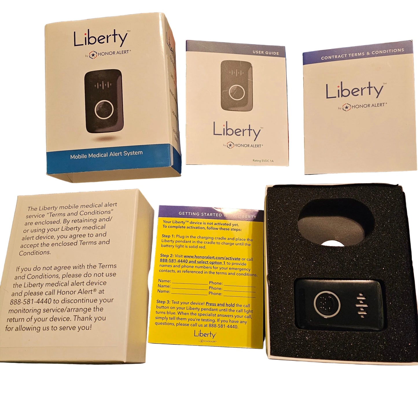 Liberty by Honor Alert Mobile Medical Alert System