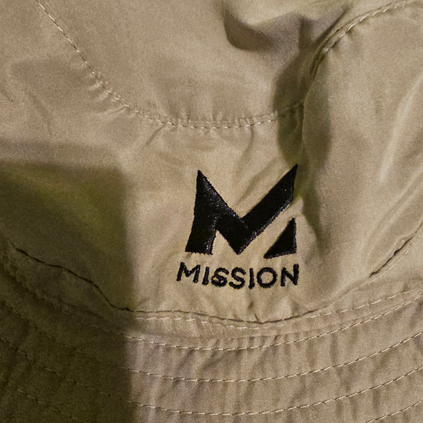 Mission Cooling Bucket Hat Wide Brim Sun Protection Khaki