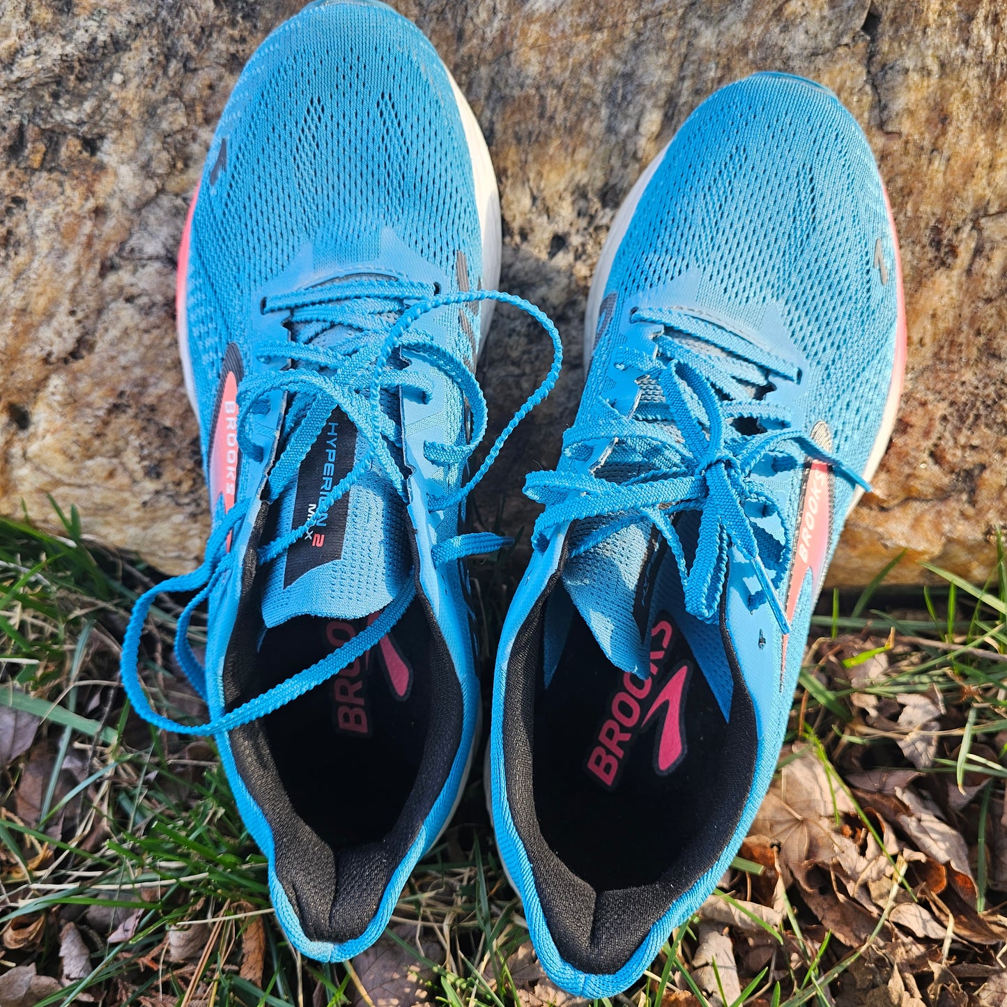 Brooks Hyperion Max 2 Women’s Running Shoes Size 10.5 Blue Pink 1204231B408 2024