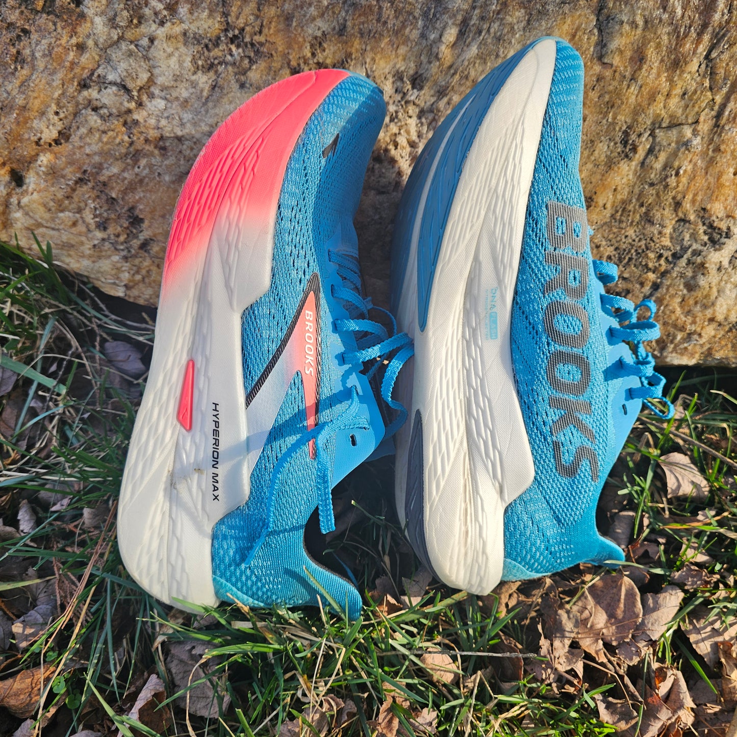 Brooks Hyperion Max 2 Women’s Running Shoes Size 10.5 Blue Pink 1204231B408 2024
