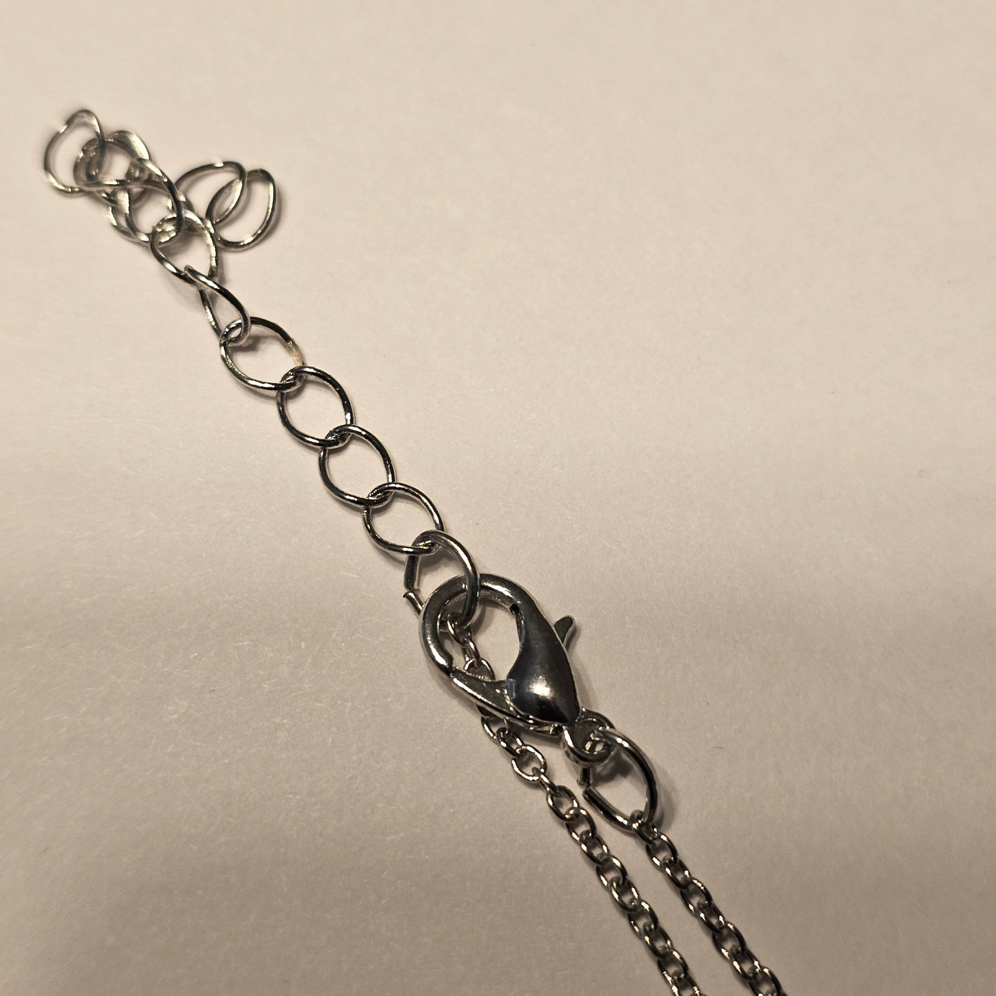 Rose Quartz Point Pendant Necklace – Silver-Tone Crystal Bullet Necklace for Women