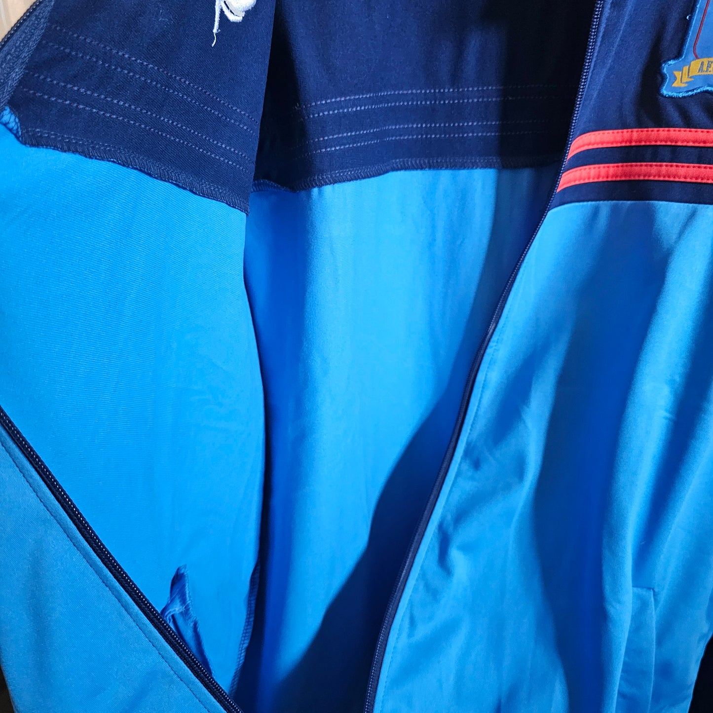 Ted Lasso AFC Richmond Track Jacket Blue Size Large Official Merch