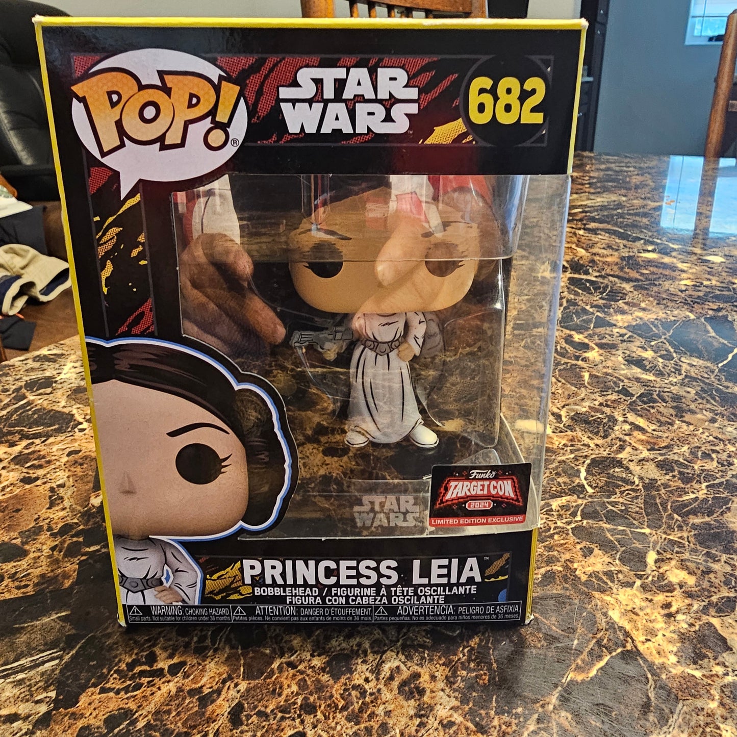 Funko Pop! Star Wars: Comic Covers - Princess Leia (Figure #682)