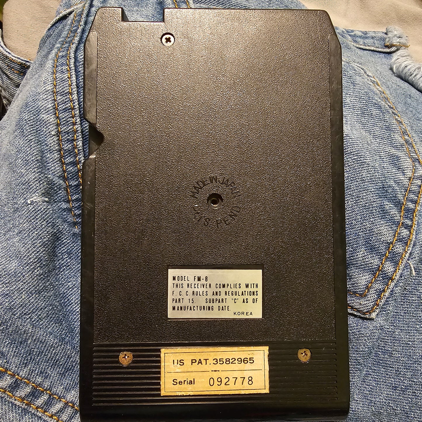 Audiovox FM-8 Solid State FM Multiplex Tuner