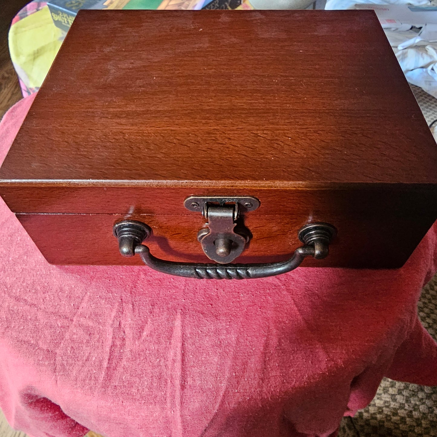 Front Porch Classics Shut-The-Box Wooden Dice Game Circa Edition Travel Case