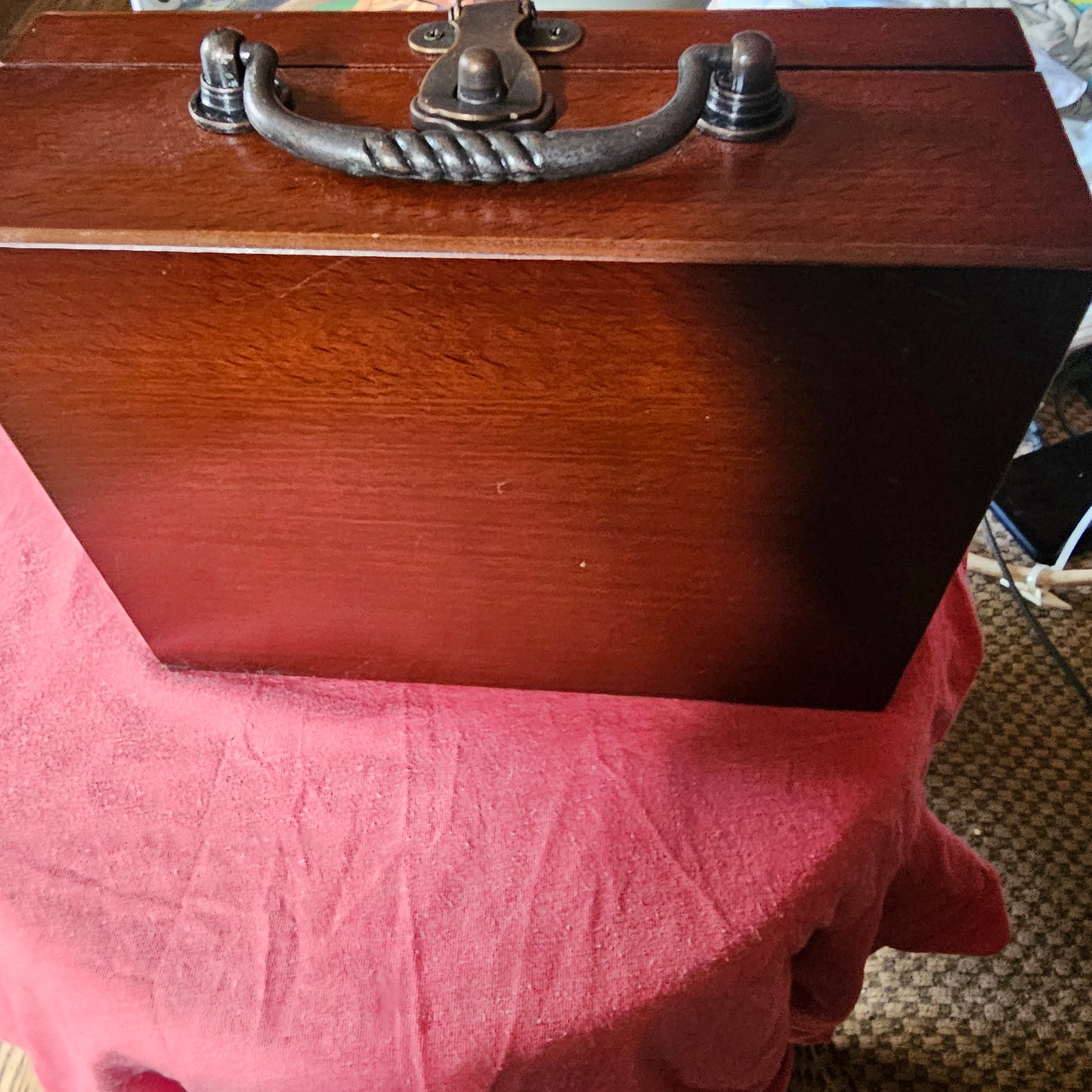 Front Porch Classics Shut-The-Box Wooden Dice Game Circa Edition Travel Case