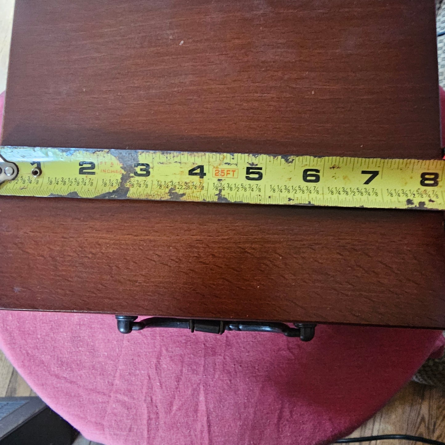Front Porch Classics Shut-The-Box Wooden Dice Game Circa Edition Travel Case