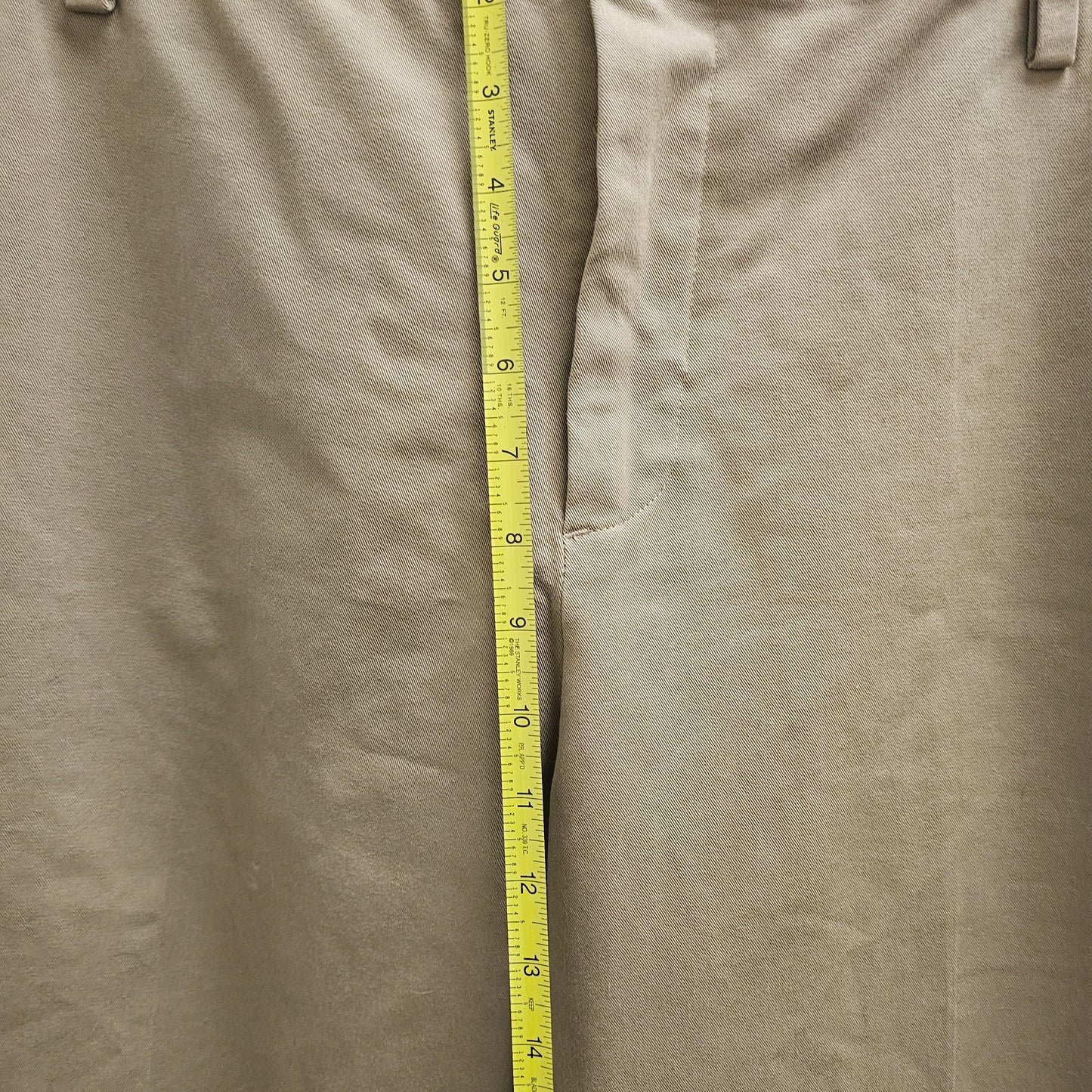 Dockers Workday Khaki Smart 360 Flex Pants Mens 40x32 Straight Leg Tan Stretch