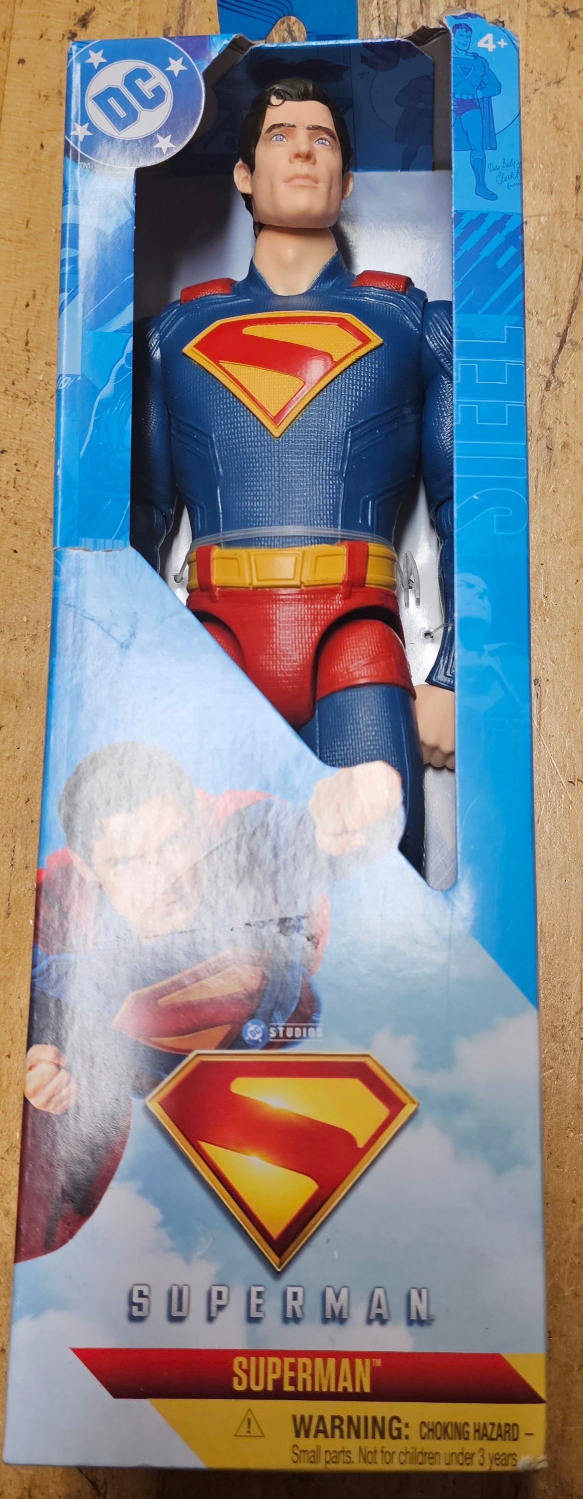 DC Studios Superman Action Figure 12-inch Spin Master 2024 New Movie Suit NIB