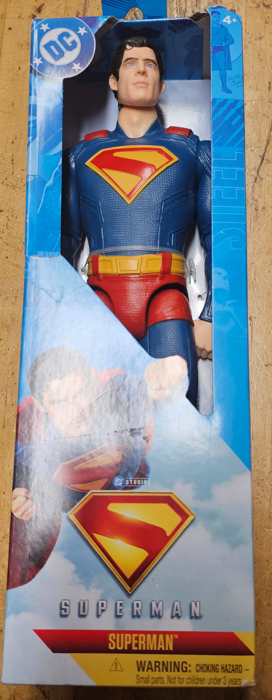 DC Studios Superman Action Figure 12-inch Spin Master 2024 New Movie Suit NIB
