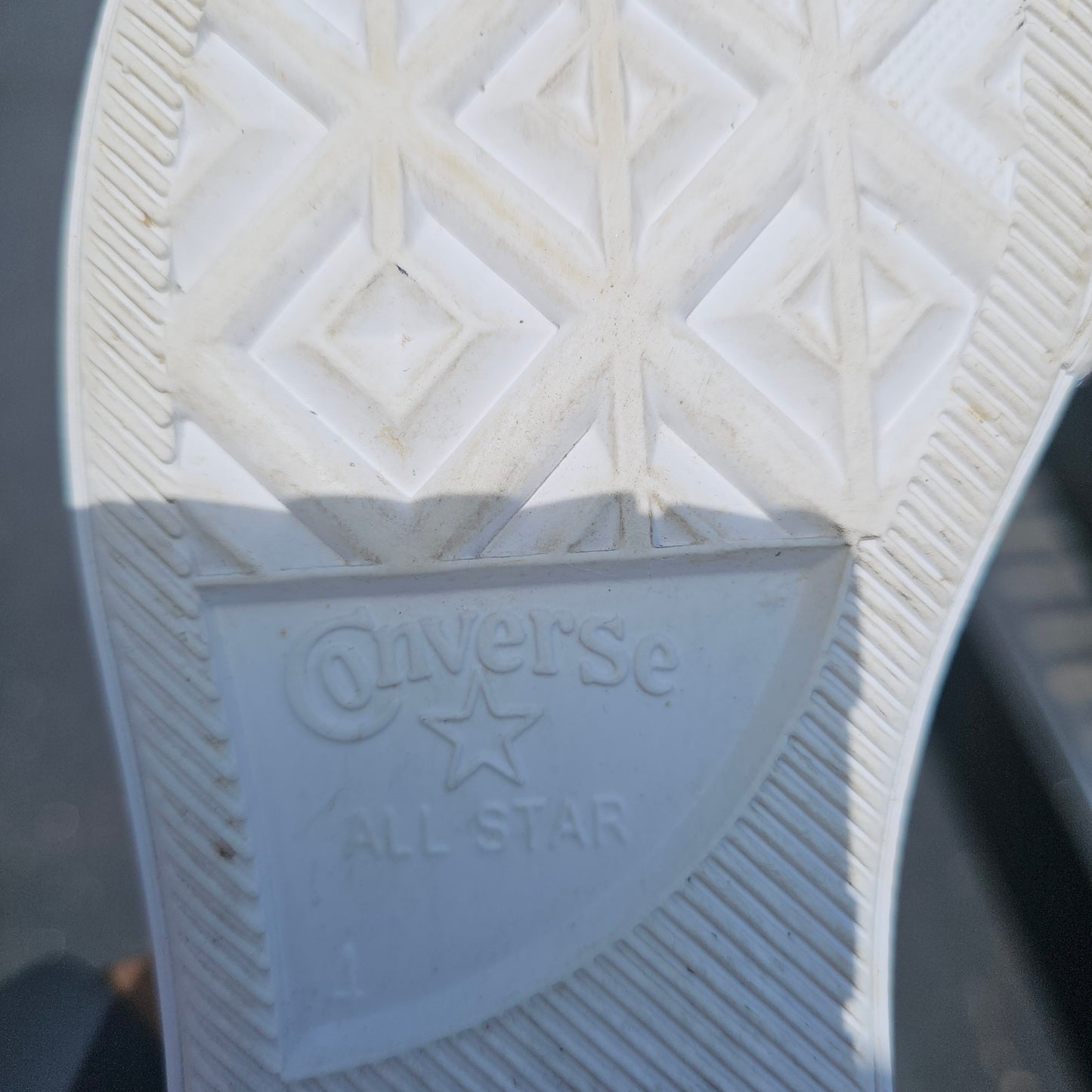 Converse Chuck Taylor All Star Lift High Platform White Leather Sneakers Women's Size 6 (561676C)