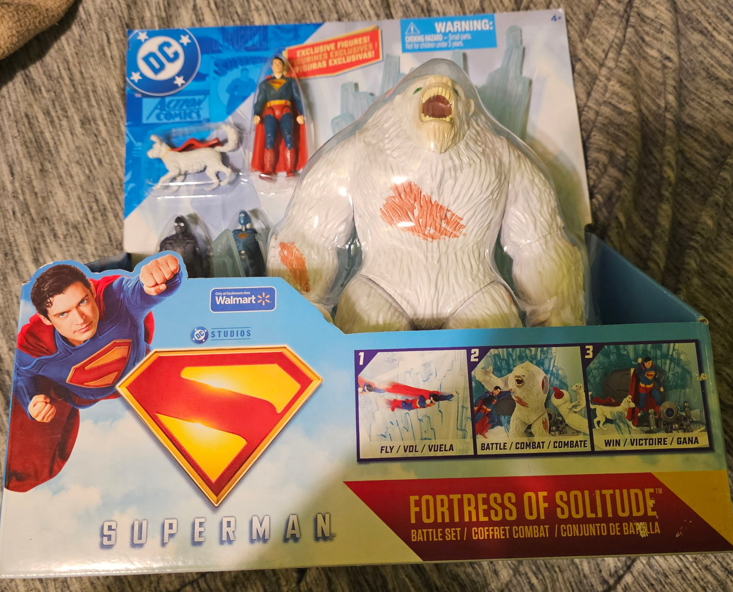 Product Description: DC Superman Fortress of Solitude Battle Set