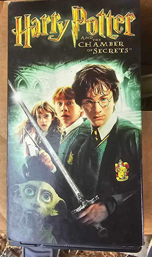 Harry Potter and the Chamber of Secrets (VHS, 2003) Clamshell Edition