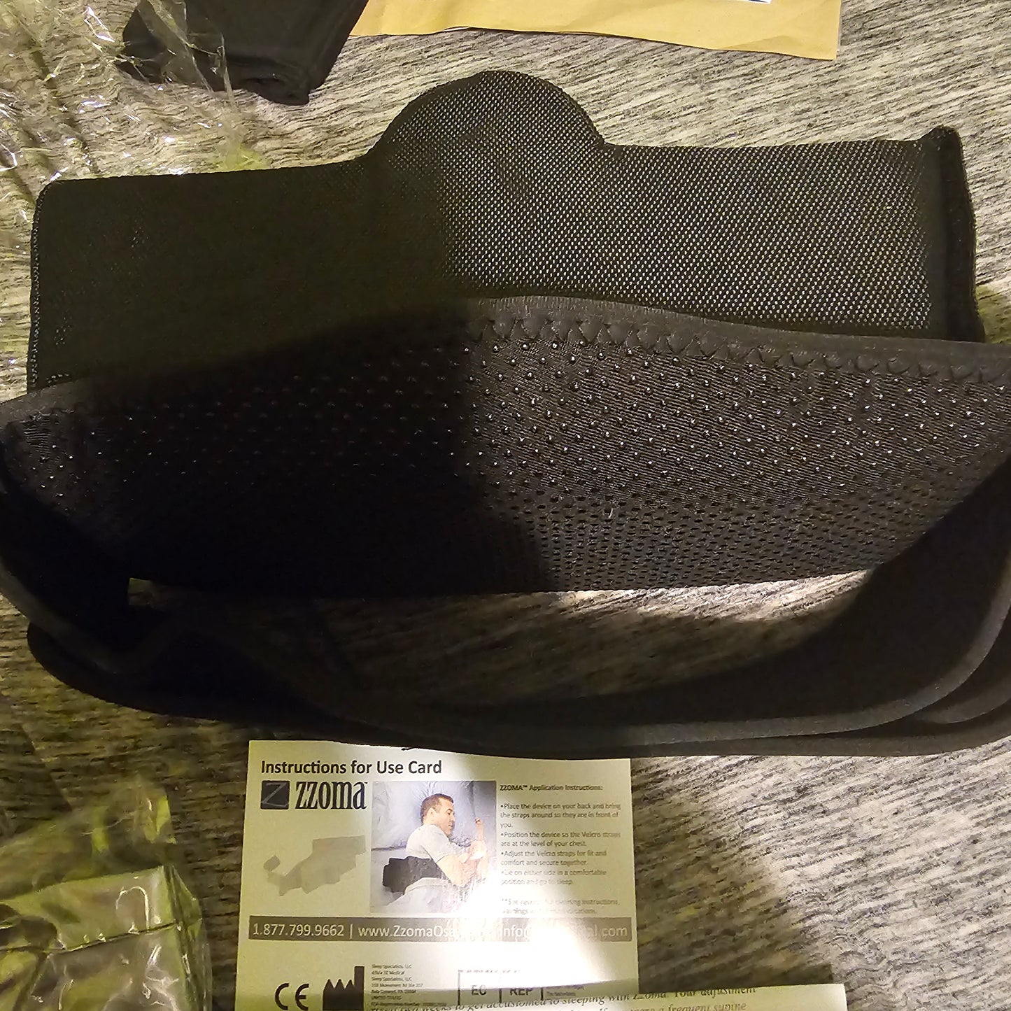 ZZOMA POSITIONAL OBSTRUCTIVE SLEEP APNEA BELT OSA SLEEPING AID DEVICE