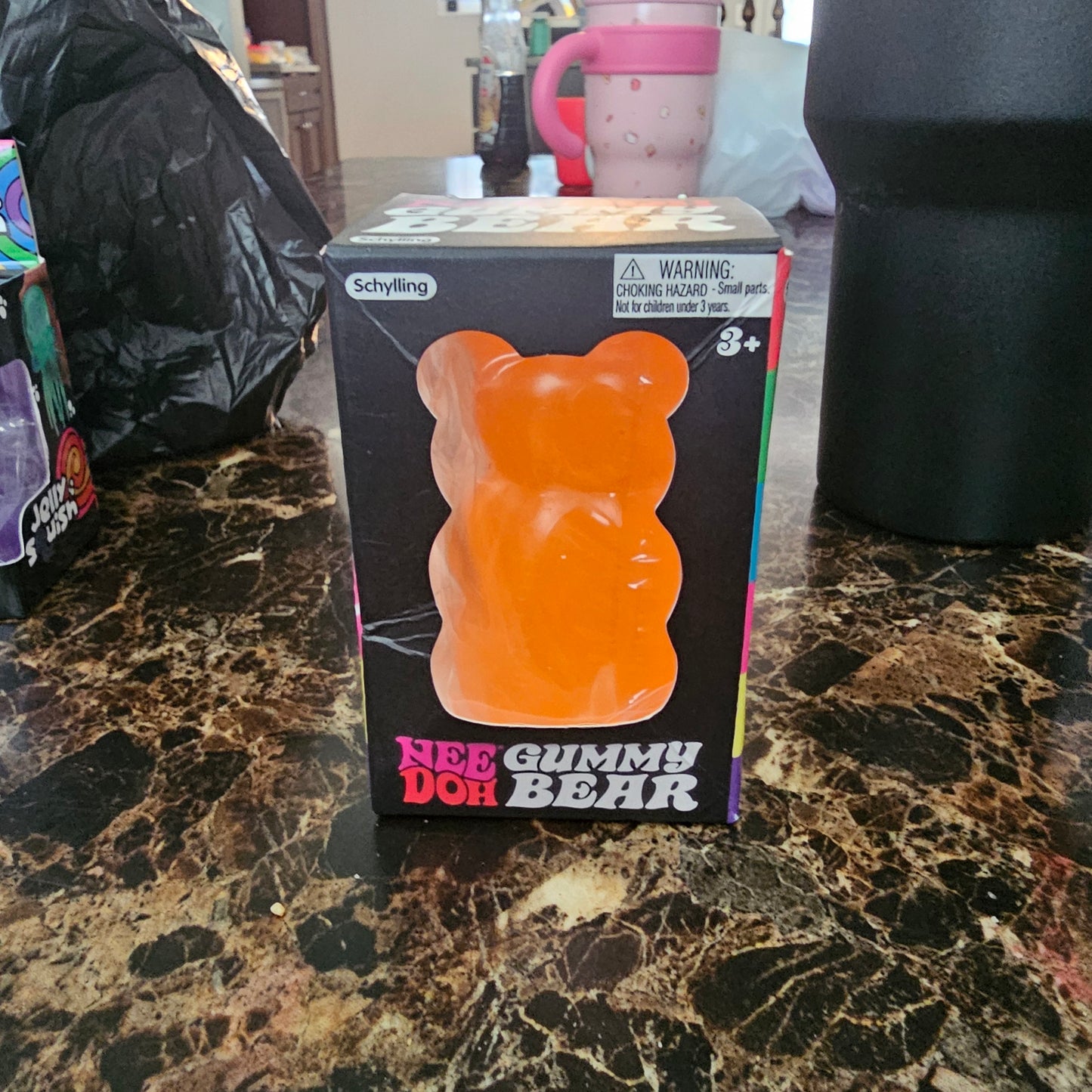 NeeDoh Gummy Bear – Alright, Orange