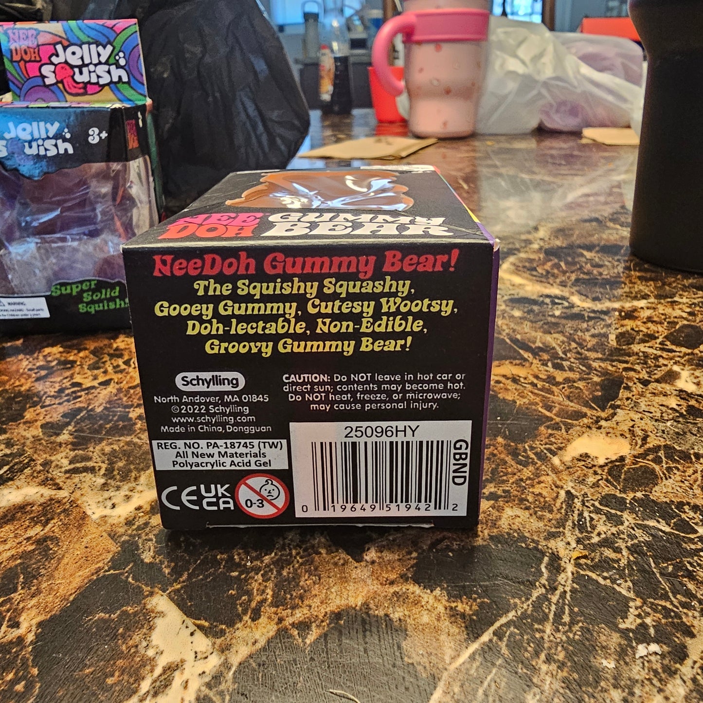 NeeDoh Gummy Bear – Alright, Orange