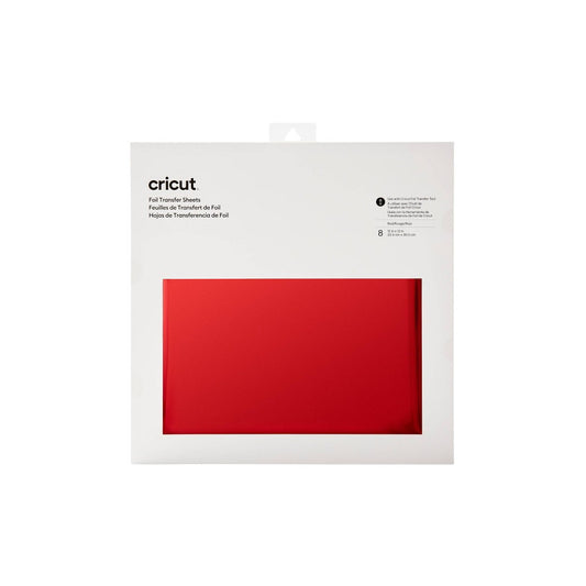 Cricut Transfer Foil 12x12 Red
