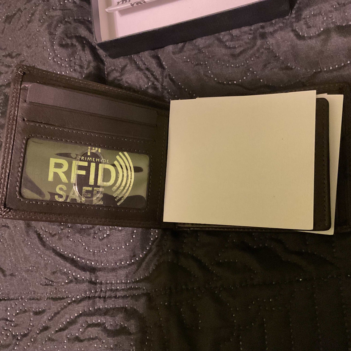 Prime Hide Washington RFID Blocking Brown Leather Wallet with coin Purse