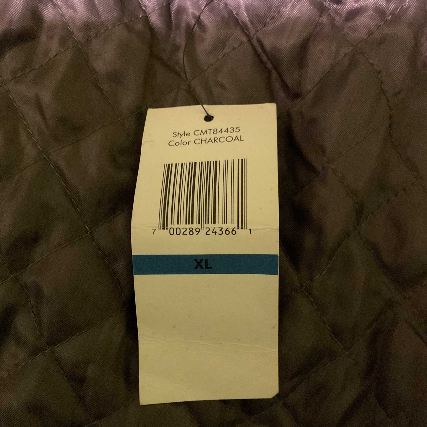 Calvin Klein Black Wool Blend Mens Double Zip Coat Size XL