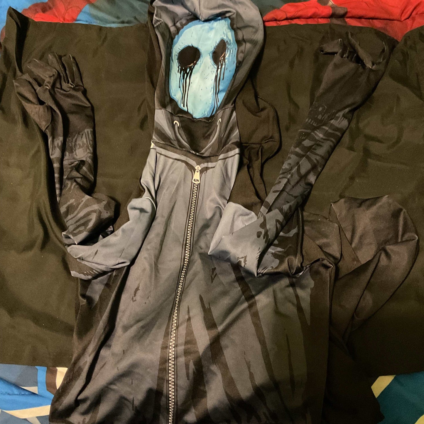 MorphCostumes Eyeless Jack Bodysuit preowned
