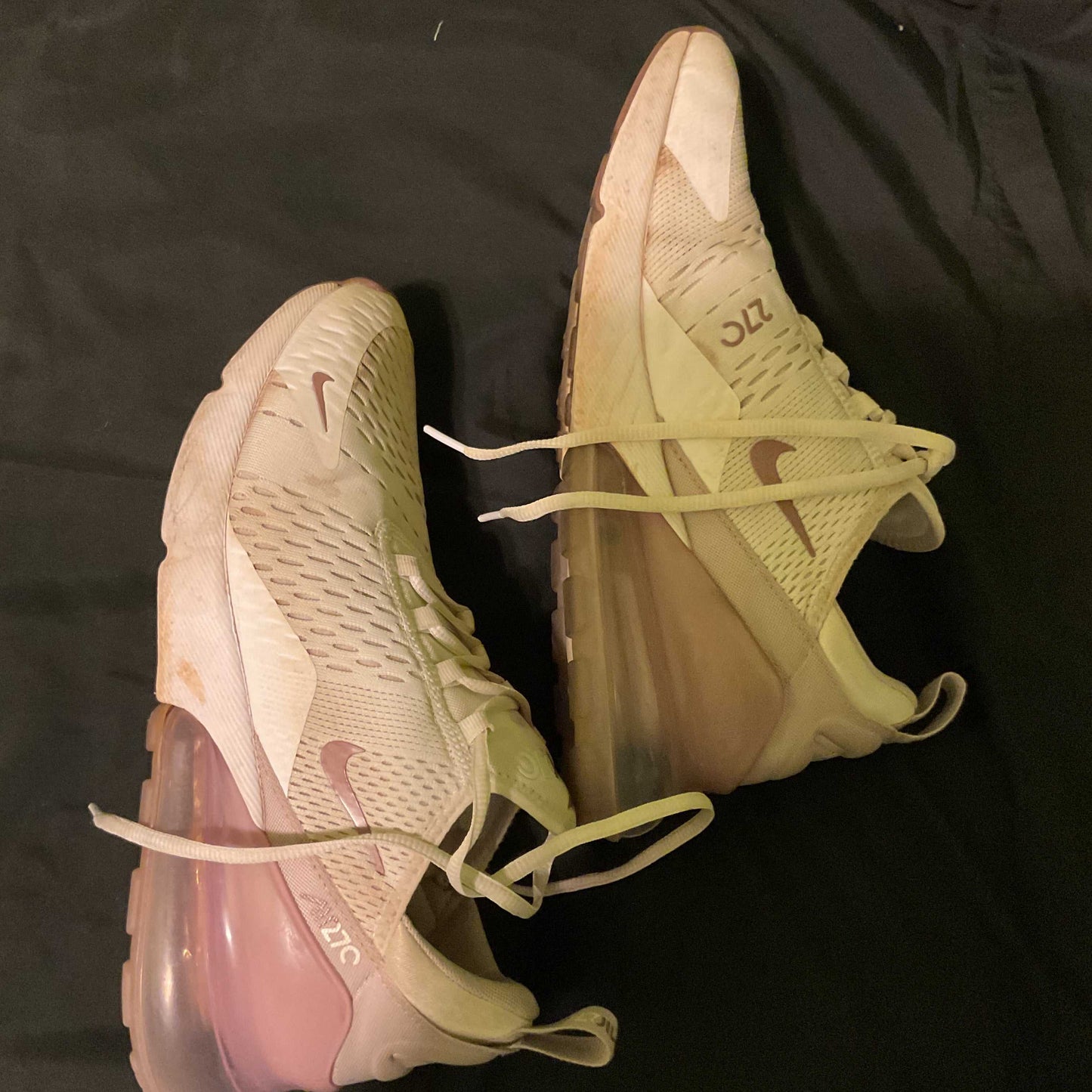 Women’s Nike Air Max 270, style AH6789-120 pre-owned