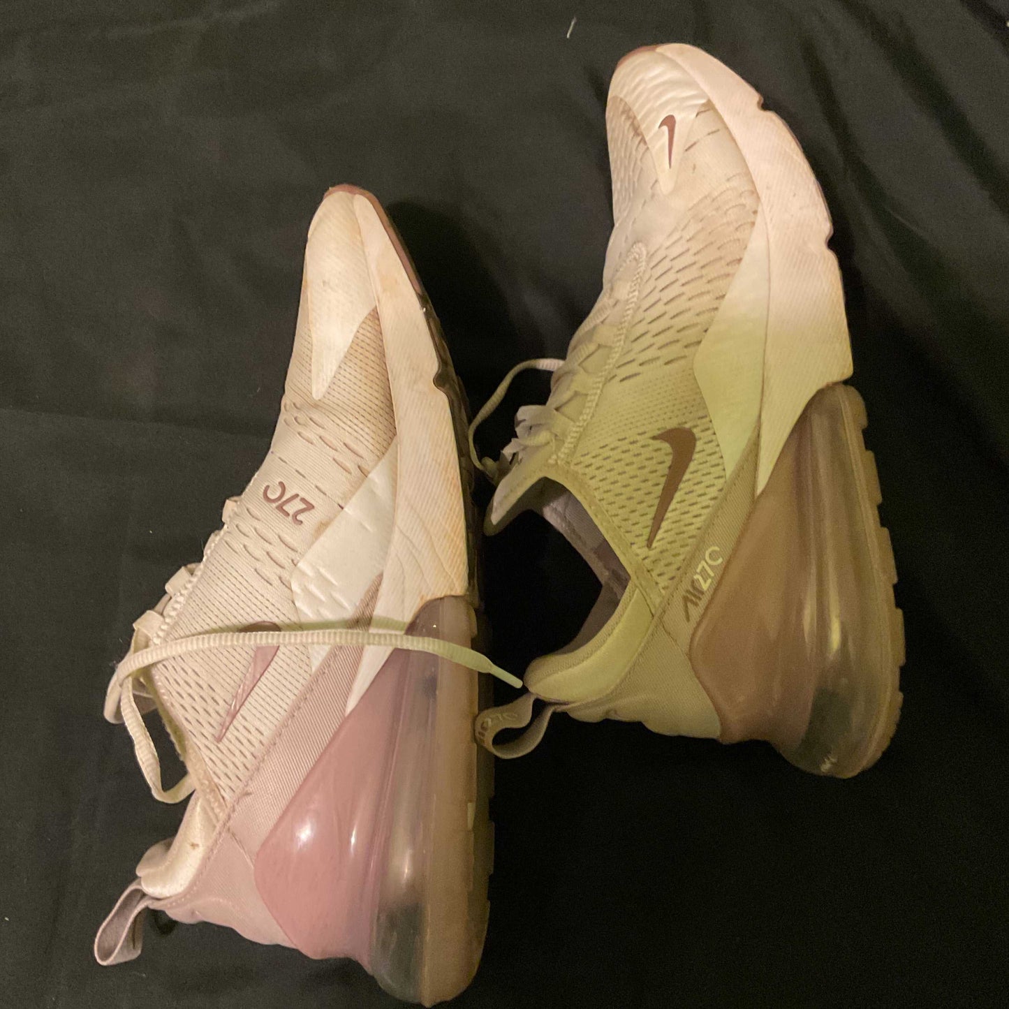 Women’s Nike Air Max 270, style AH6789-120 pre-owned
