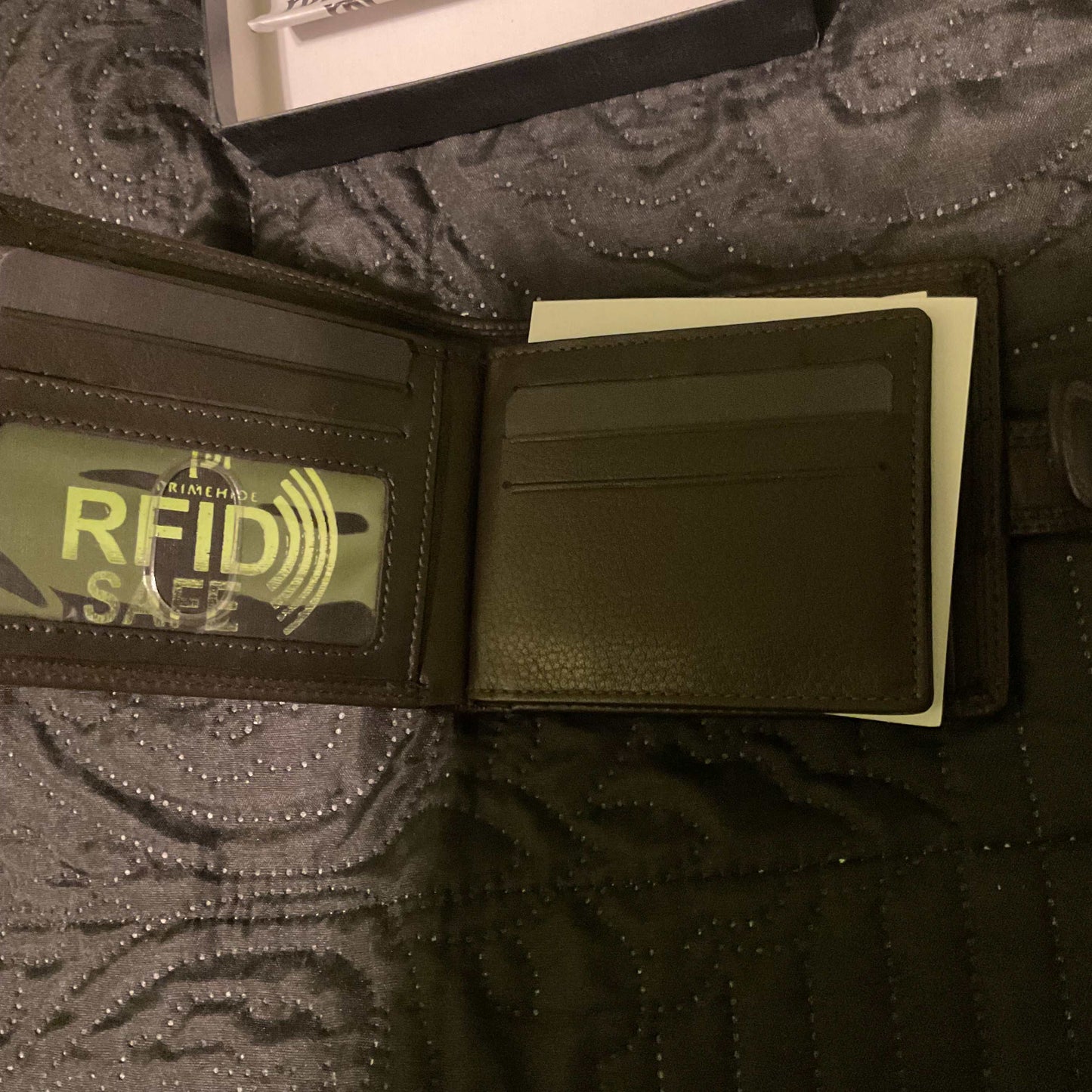 Prime Hide Washington RFID Blocking Brown Leather Wallet with coin Purse