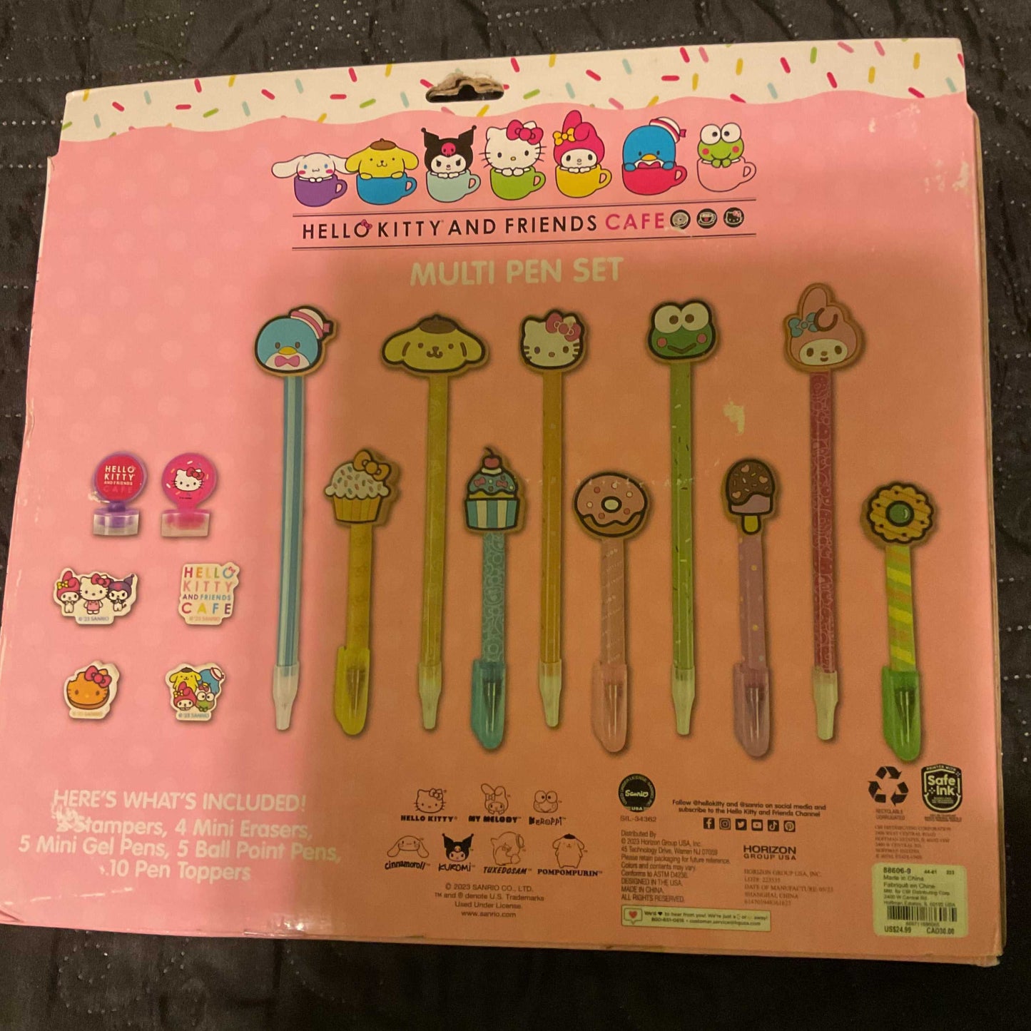 Hello Kitty & Friends Café Multi-Pen Set