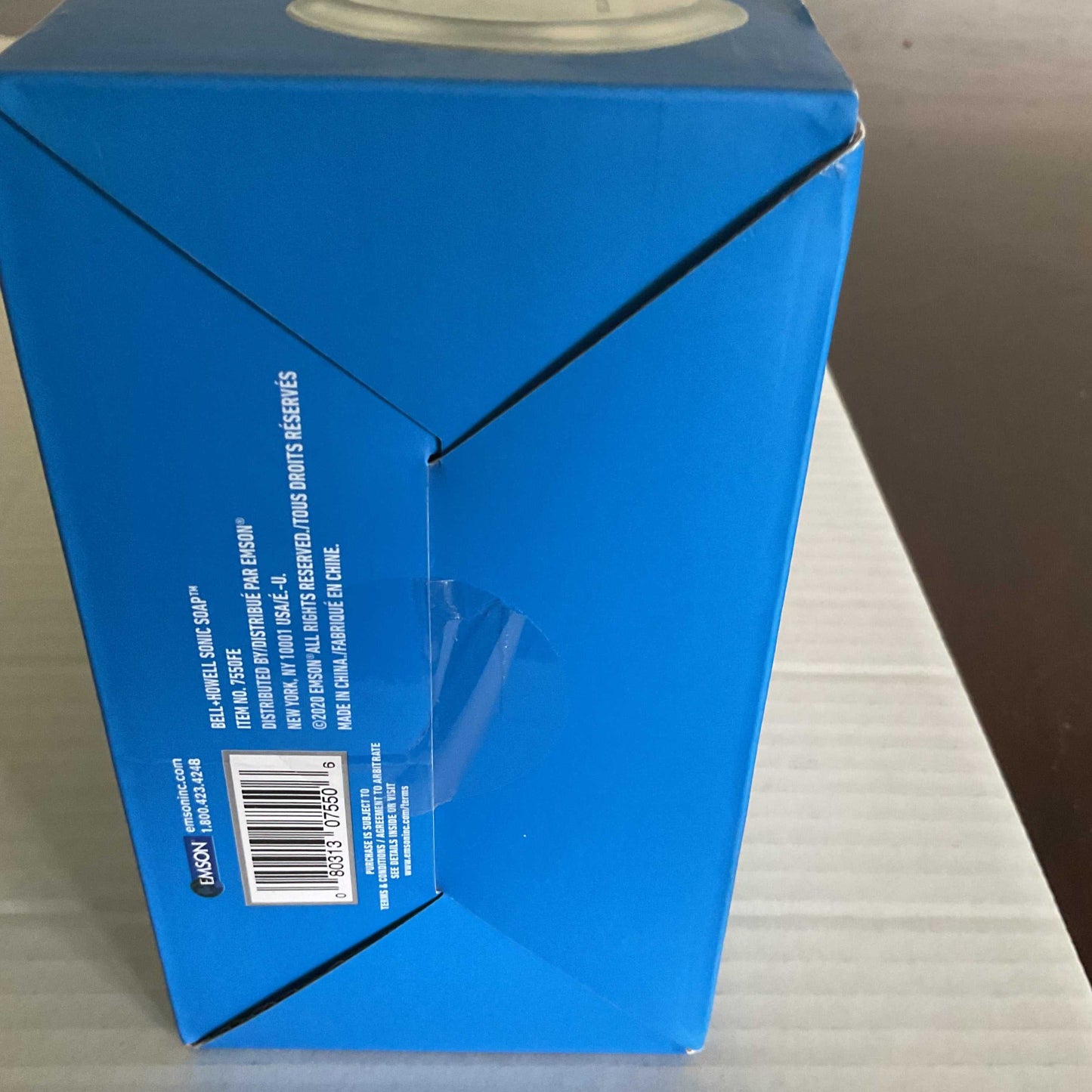 Bell+Howell Sonic Soap Automatic Hand Sanitizer/Soap Dispenser