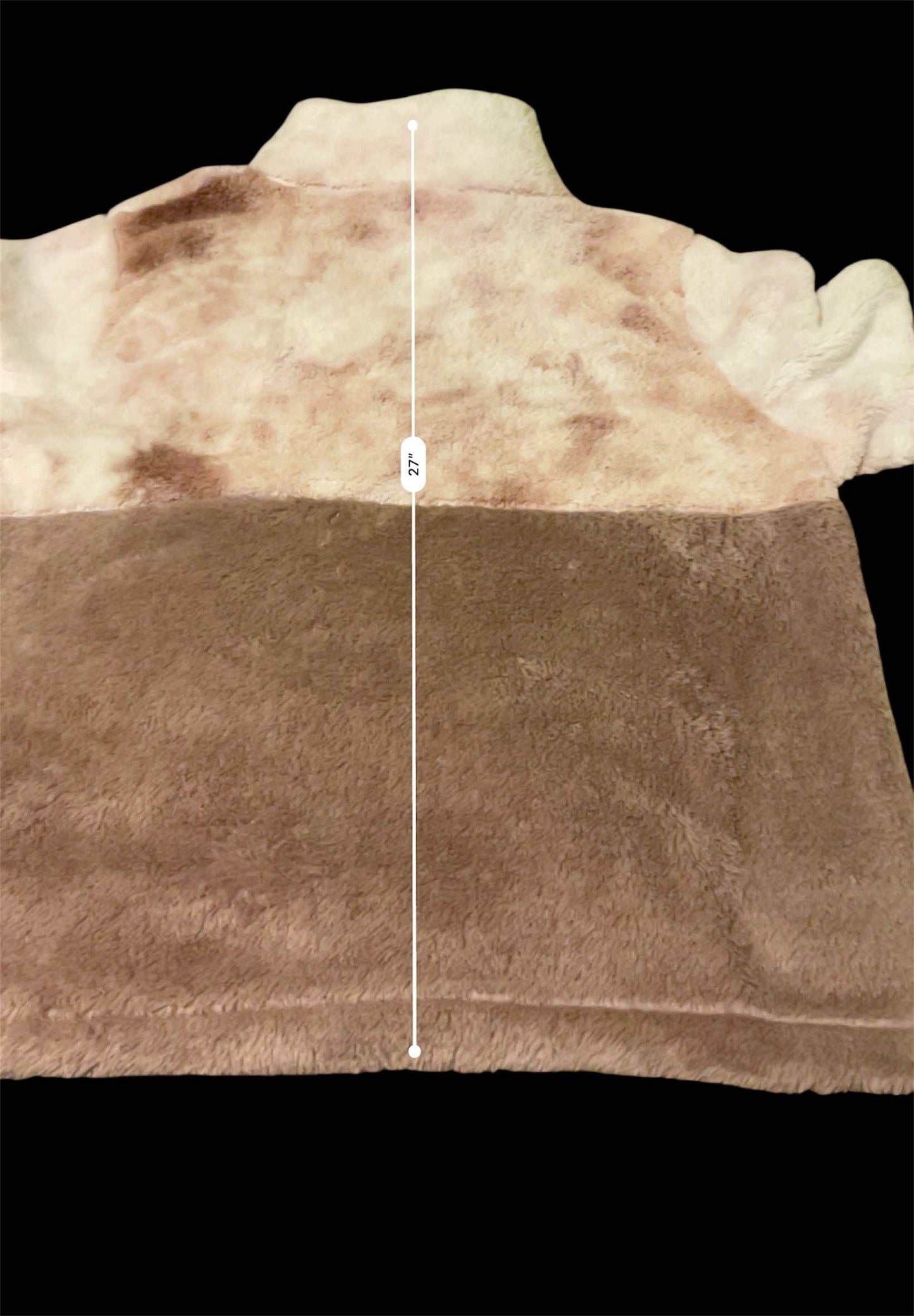 Women’s Cozy Color Block Sherpa Quarter-Zip Pullover – Blush Pink & Mauve Fleece Sweater