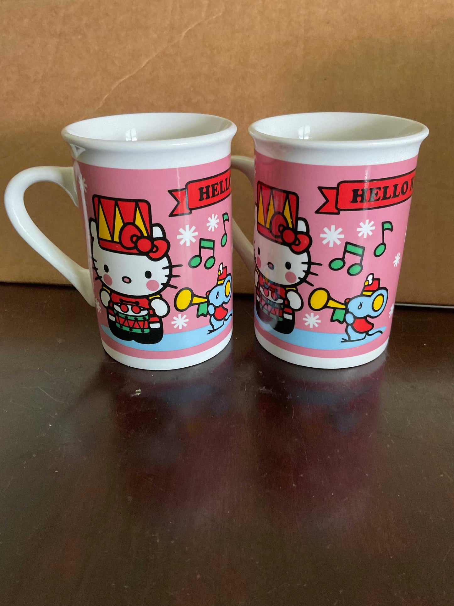 Hello Kitty Pink Mug Set