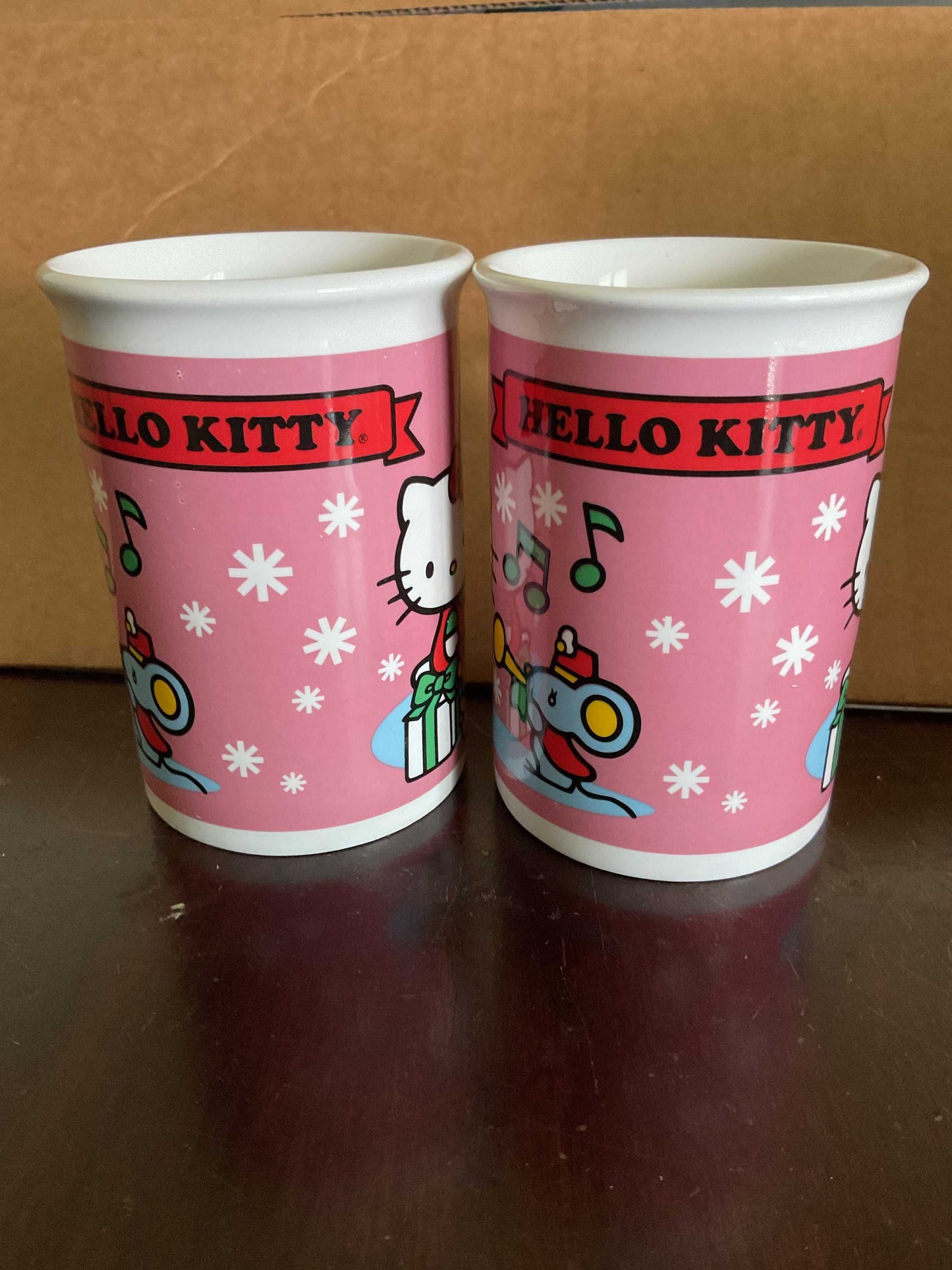 Hello Kitty Pink Mug Set
