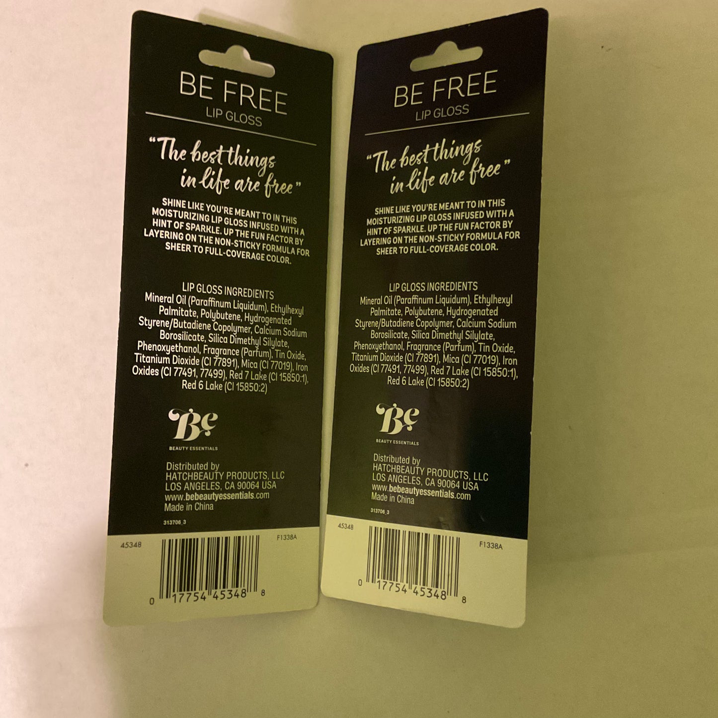 Be Beauty Essentials “Be Free” Lip Gloss Dynamic – 0.14 fl oz / 4.1 mL