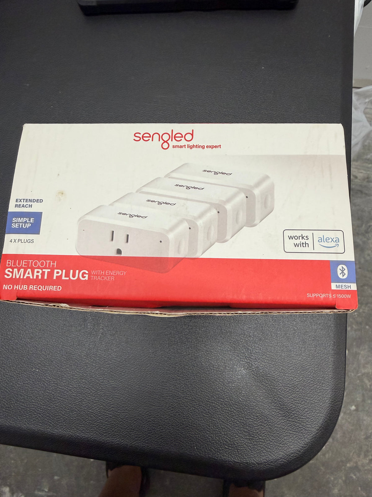 Sengled Bluetooth Smart Plug with Energy Tracker (Model: B1C-NB7) – Partial Pack (2 Plugs Included)