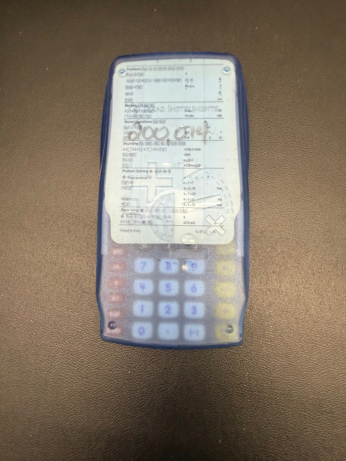 Texas Instruments TI-15 Elementary Scientific Calculator with Cover